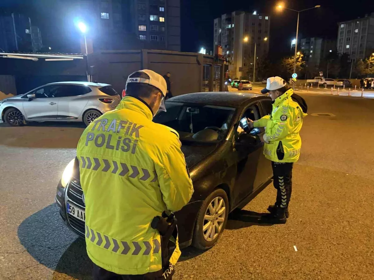 Kapaklı’da Alkol Testi Sonrası Sürücüye 88 Bin Lira Ceza ve Ehliyet İptali