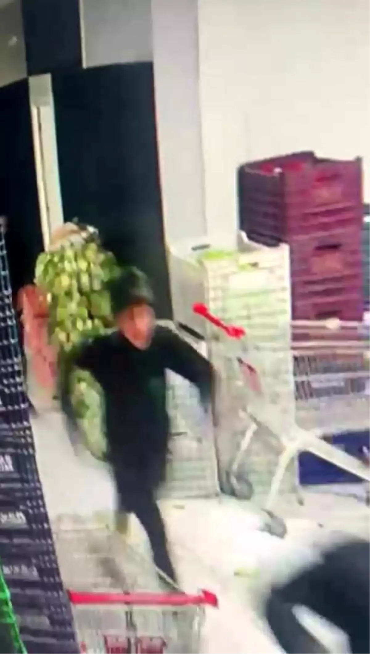 Elbistan depremi sonrası panik anı