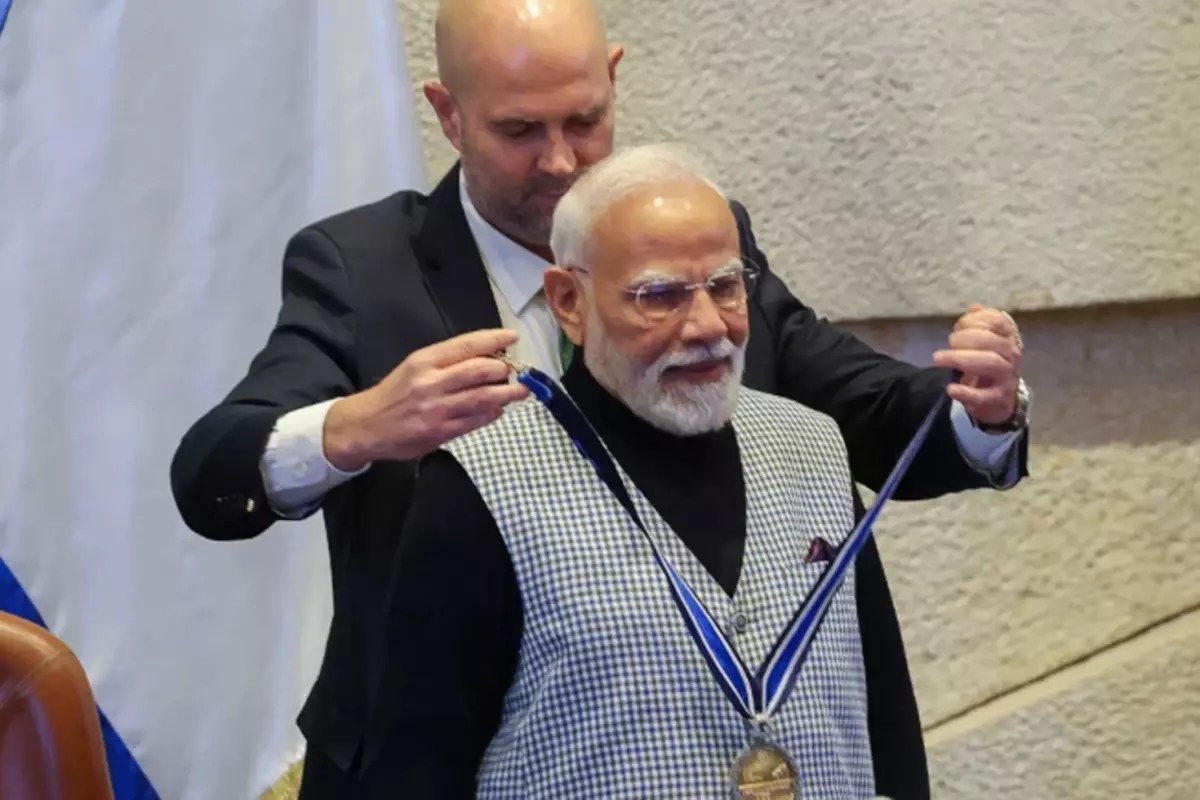 Modi İsrail ziyareti