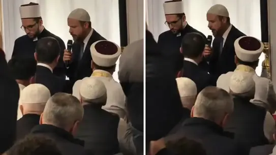 Bilal Erdoğan, Üsküp’te Teravih Namazına Katıldı