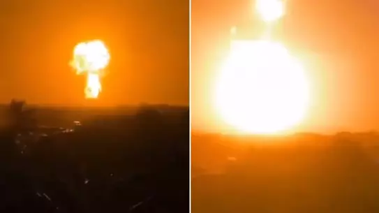 Kolombiya’nın San Juan de Urabá Bölgesinde Çamur Volkanı Patladı, Gökyüzü Turuncuya Döndü