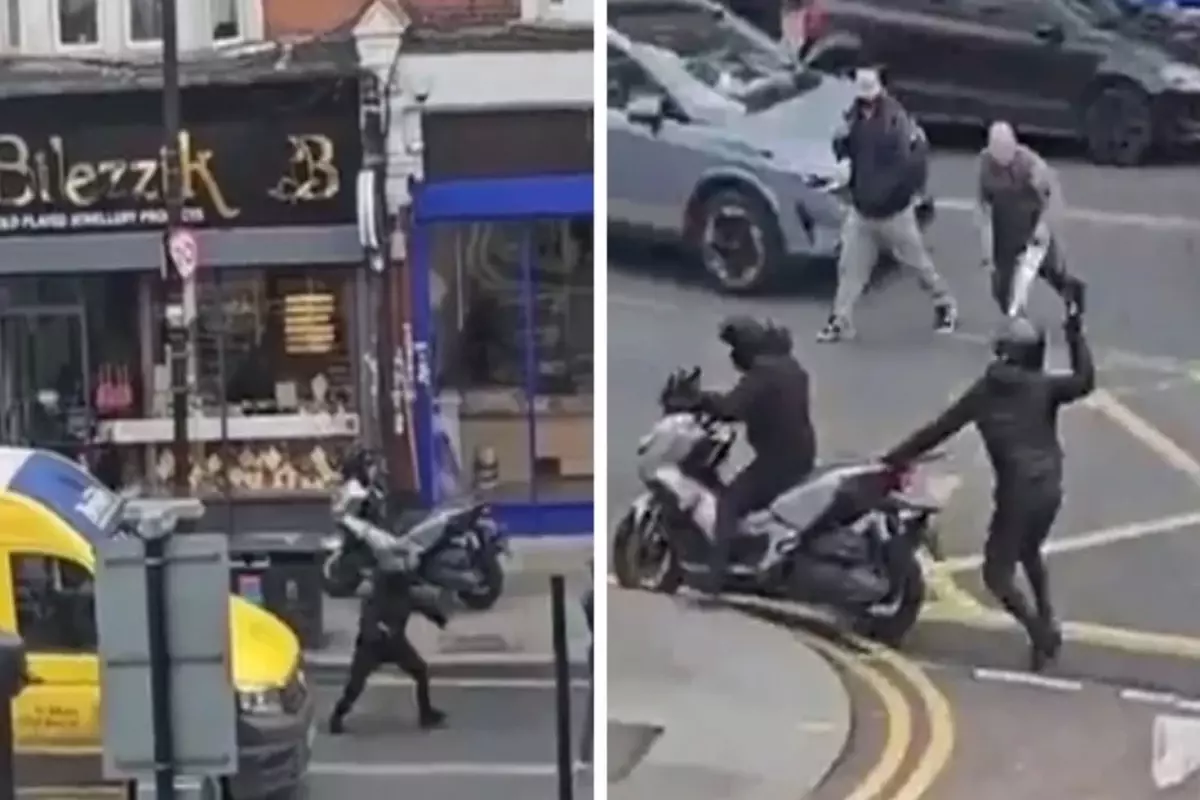 Londra’da Motorlu Hırsızlar Türk Kuyumcuyu Palalı Tehdit Etti