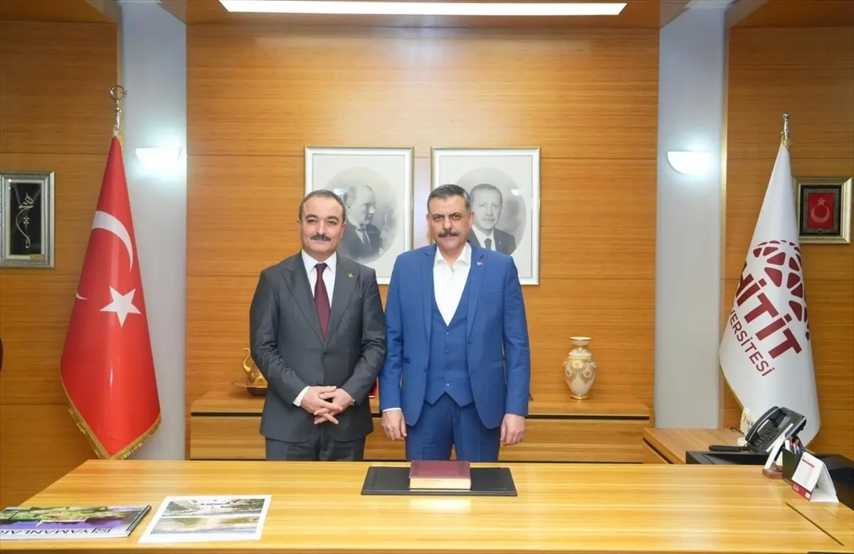 İçişleri Bakanı Mustafa Çiftçi, Hitit Üniversitesi'nde Akademik Projeleri İnceledi