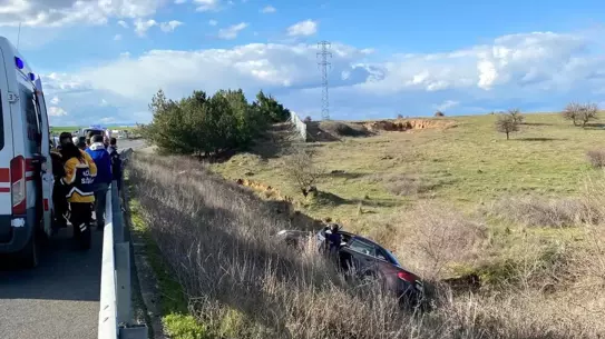 Kaza anındaki otomobil görüntüsü