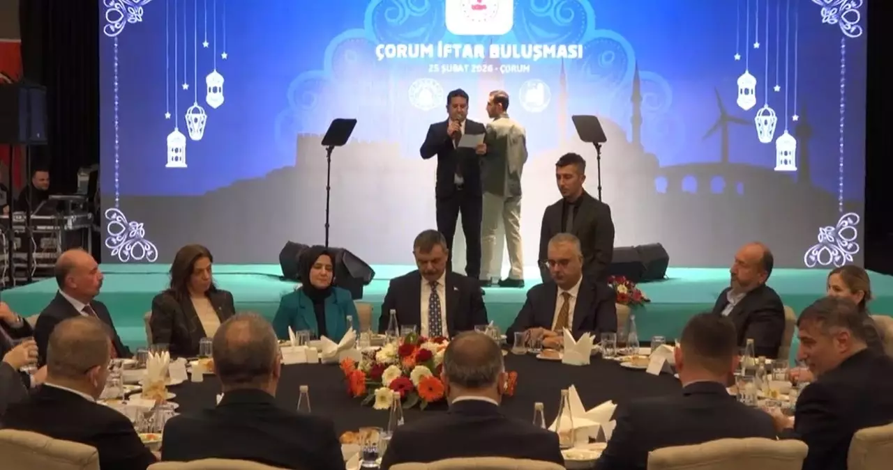 İçişleri Bakanı Çiftçi, Çorum'da Terörle Mücadele Vurgusu Yaptı