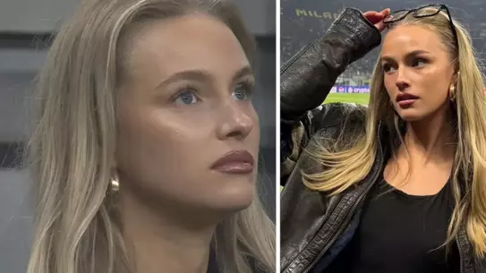 Inter – Bodo/Glimt maçında tribünleri süsleyen model Ebba Moberg'in kimliği ortaya çıktı