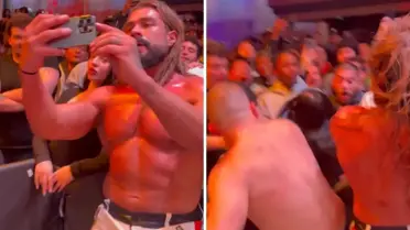 New York'ta House of Glory'da Seyirciye Yönelik Şok Saldırı: Boksör Tekme Attı