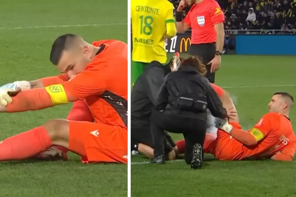 Nantes kalecisi Anthony Lopes, Le Havre karşısında sahada duygusal bir dokunuş yaptı