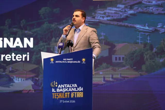 Vefa İftarı programından bir kare