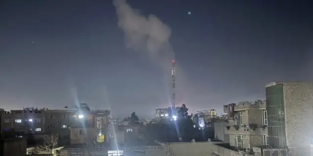 Patlamalardan bir görüntü