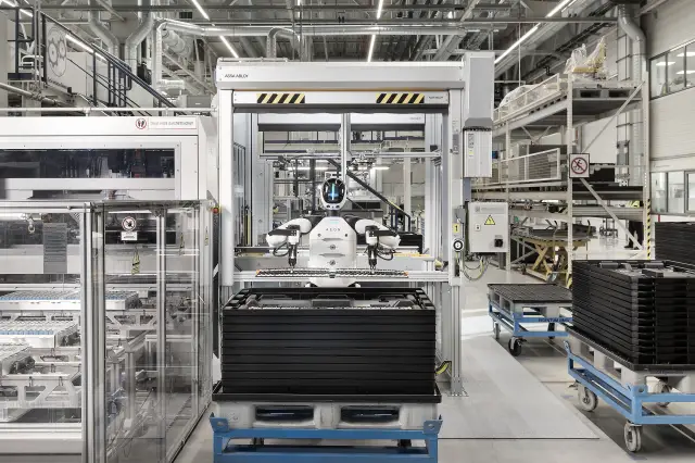 BMW Leipzig fabrikasının dış görünümü