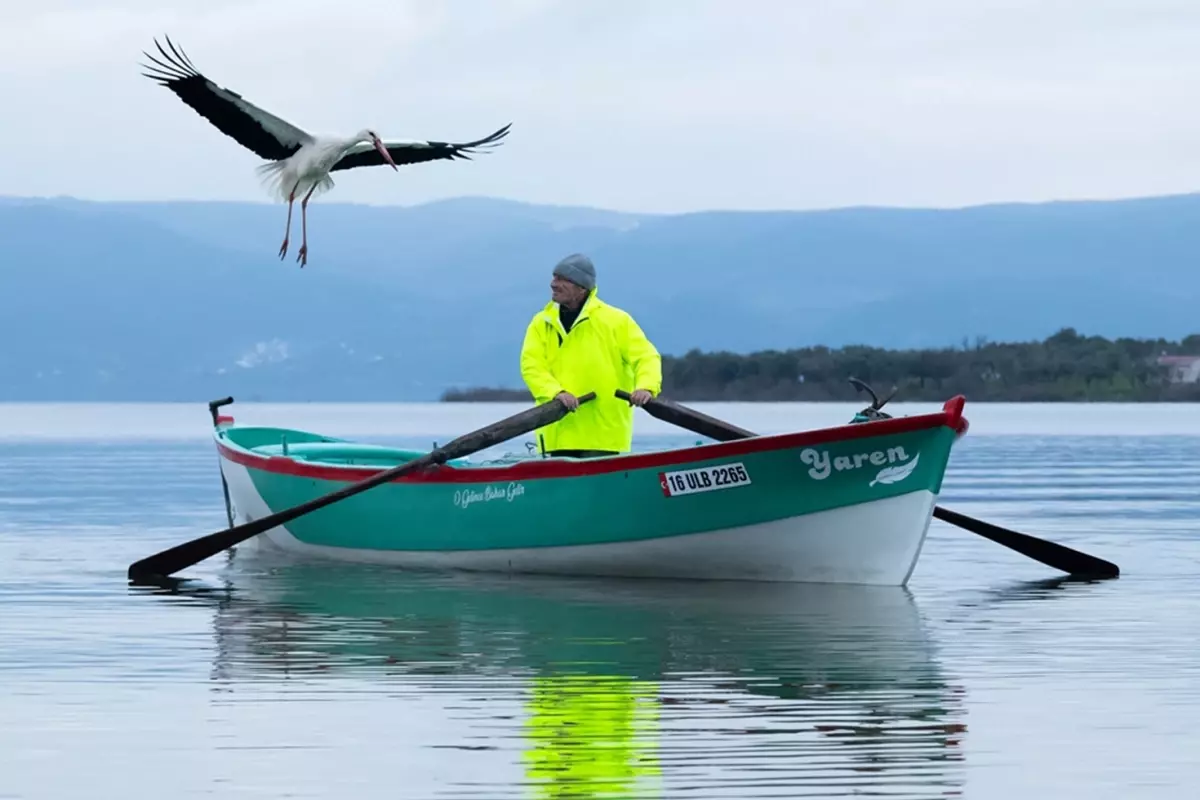 Yaren Leylek ve Adem Yılmaz gölde buluşuyor