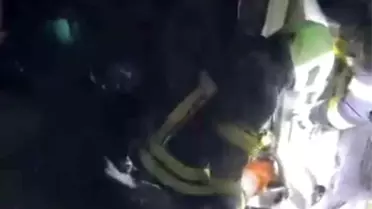 Kayseri Yahyalı’da Hafif Ticari Araç Şarampole Yuvarlandı: 4 Yaralı