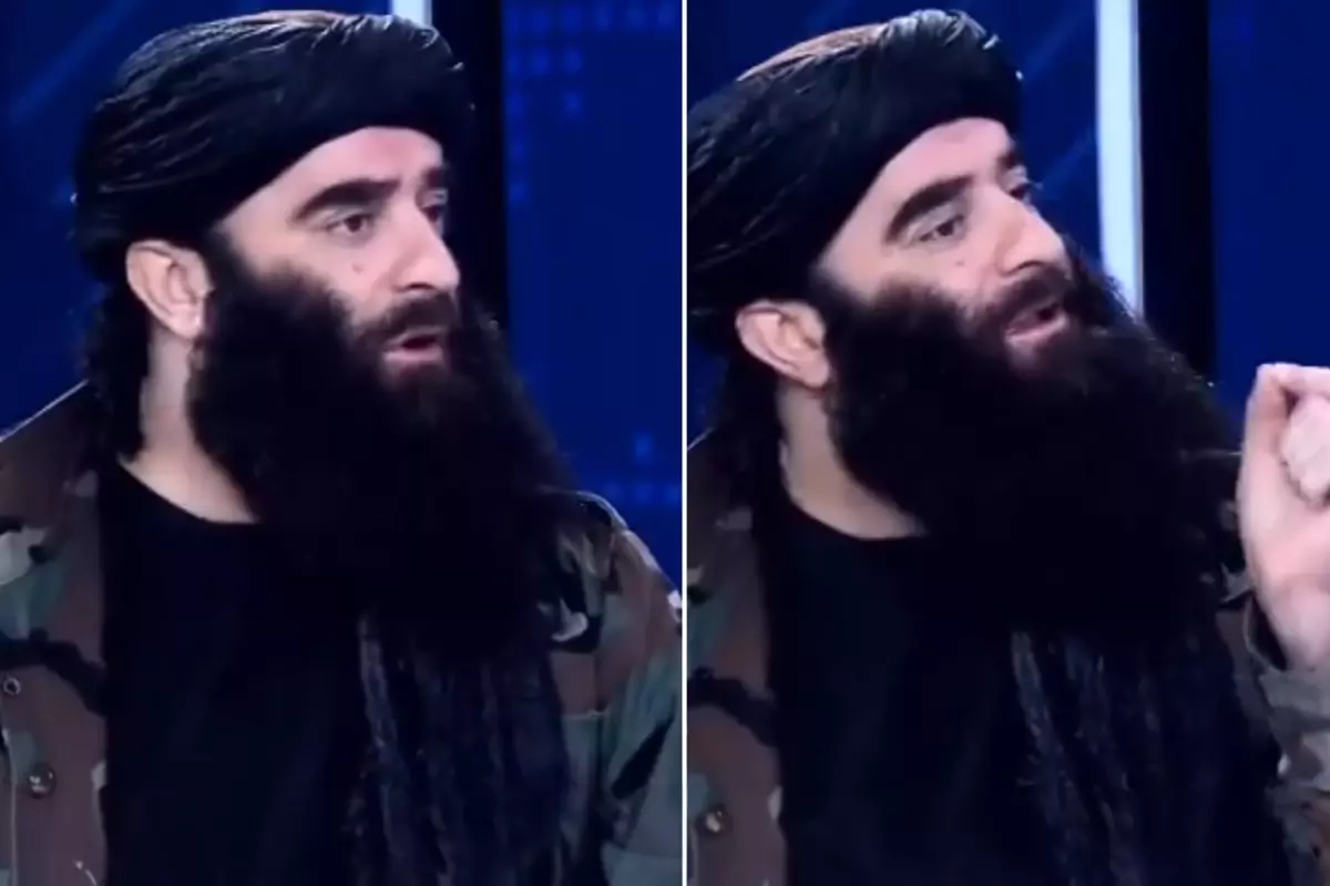 Taliban komutanı devlet televizyonunda