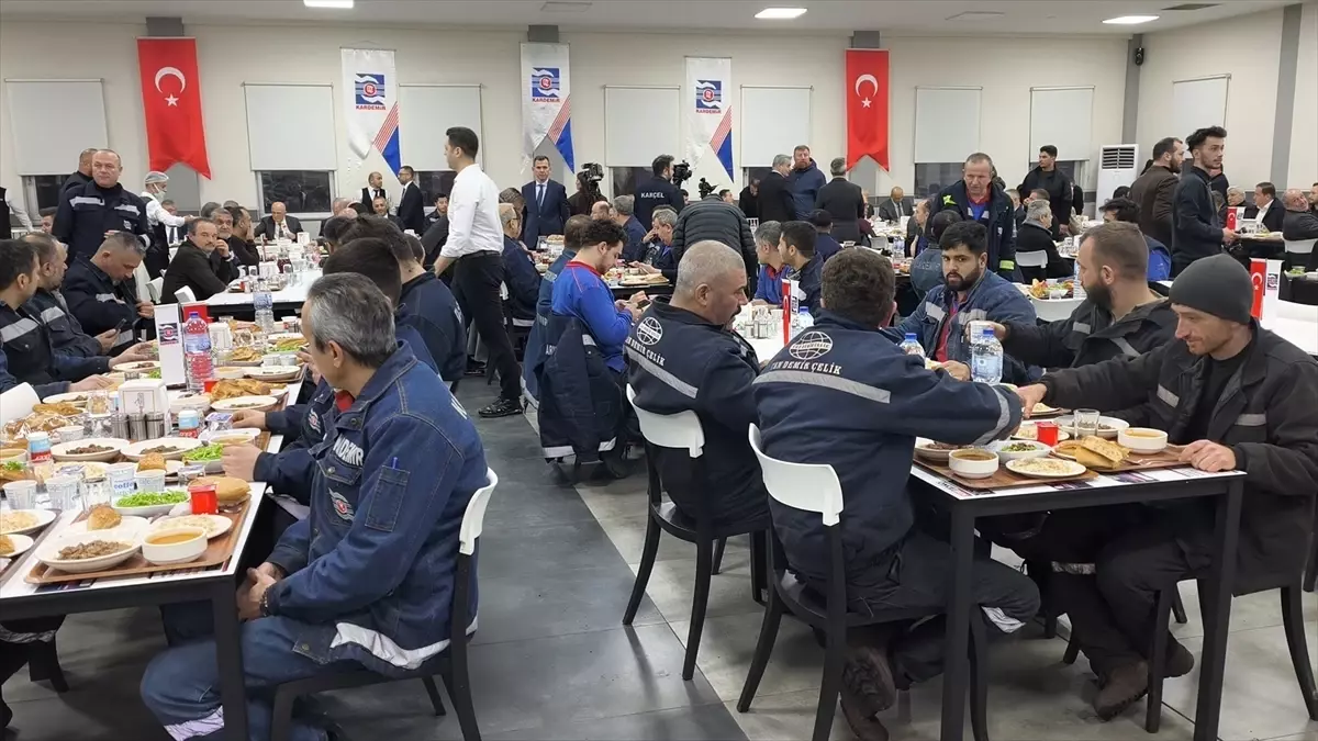 Kardemir, Çalışanlarına Özel İftar Etkinliğiyle Sağlığı Ön Plana Çekti