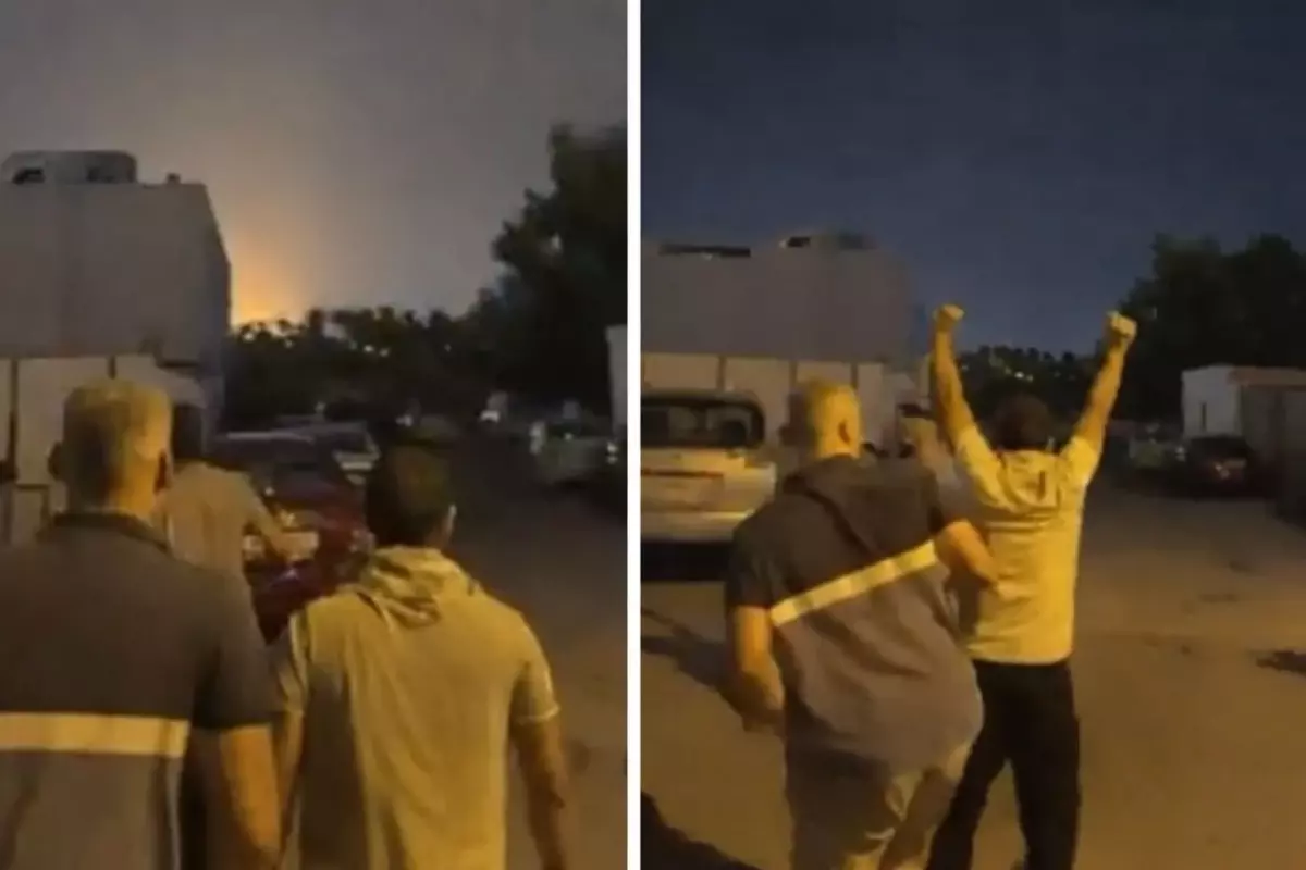 Bahrain sokaklarında kutlama