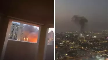 İran’dan Dubai’ye Füze Saldırısı: Şehirde Patlamalar ve Panik Anları