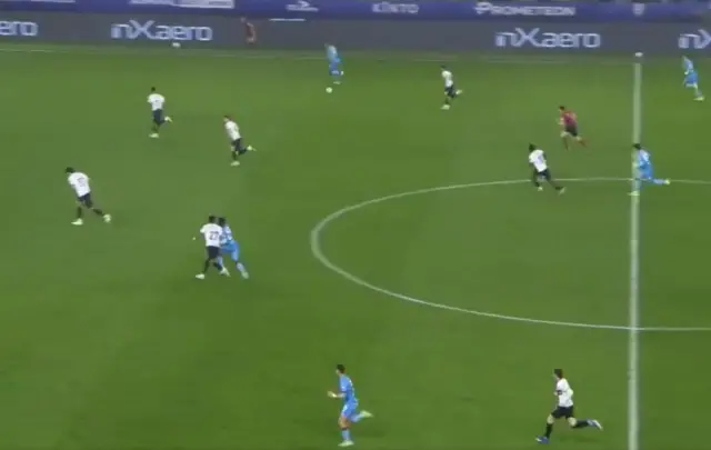 Gol sonrası sevinç