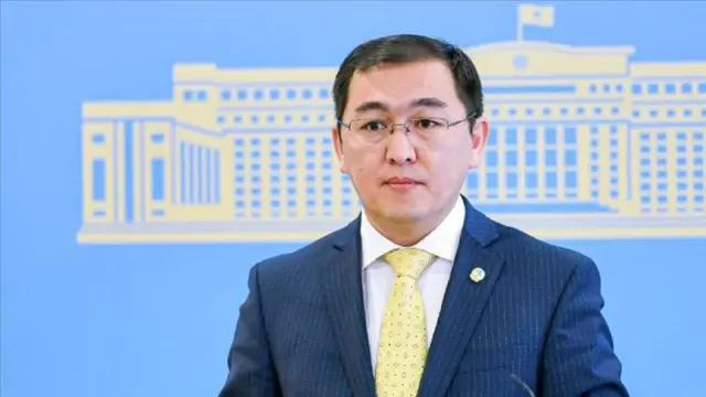 Kazakistan ve İran haritası