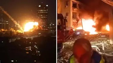 İran'dan Tel Aviv'e Yönelen Geniş Ölçekli Füze Saldırısı