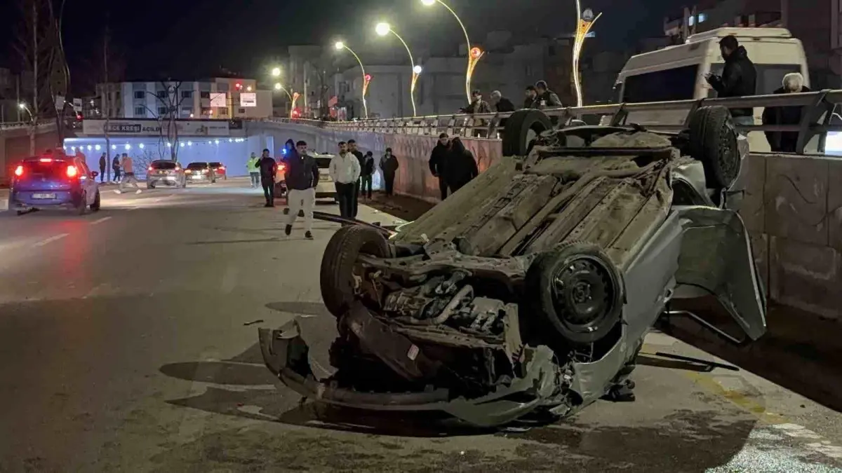Gaziantep'te otomobil kazası