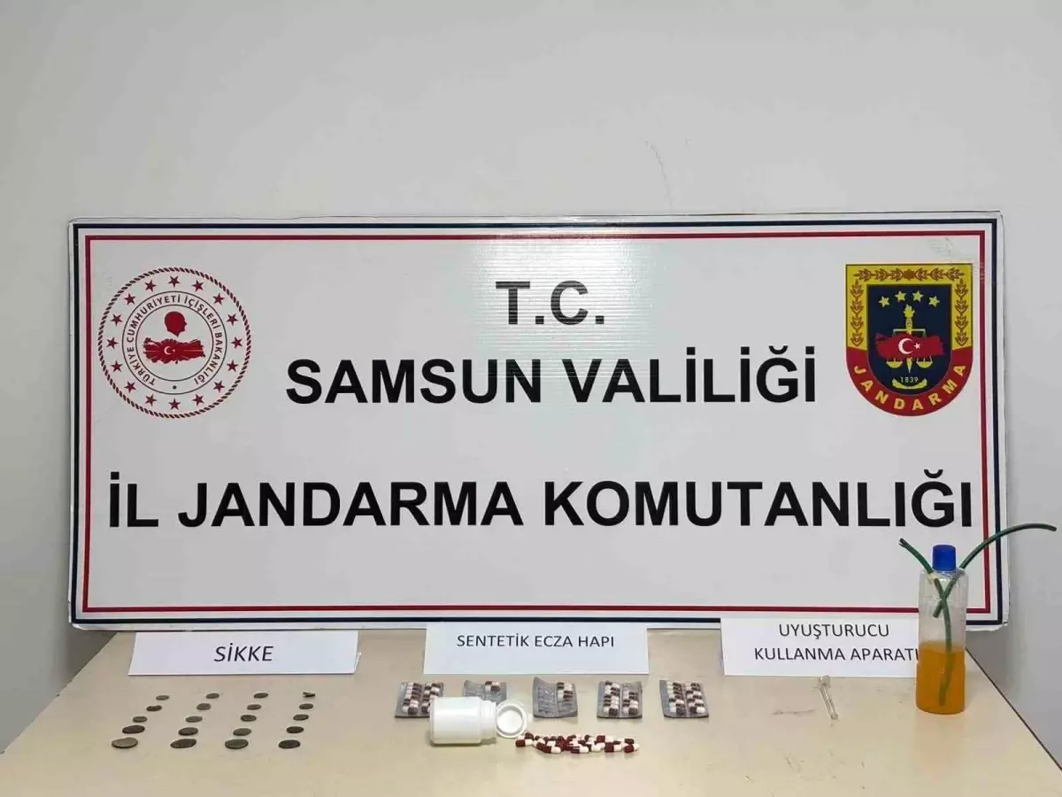 Samsun’da Jandarma Operasyonu: Uyuşturucu, Tarihi Sikke ve Gümrük Kaçakları Ele Geçirildi
