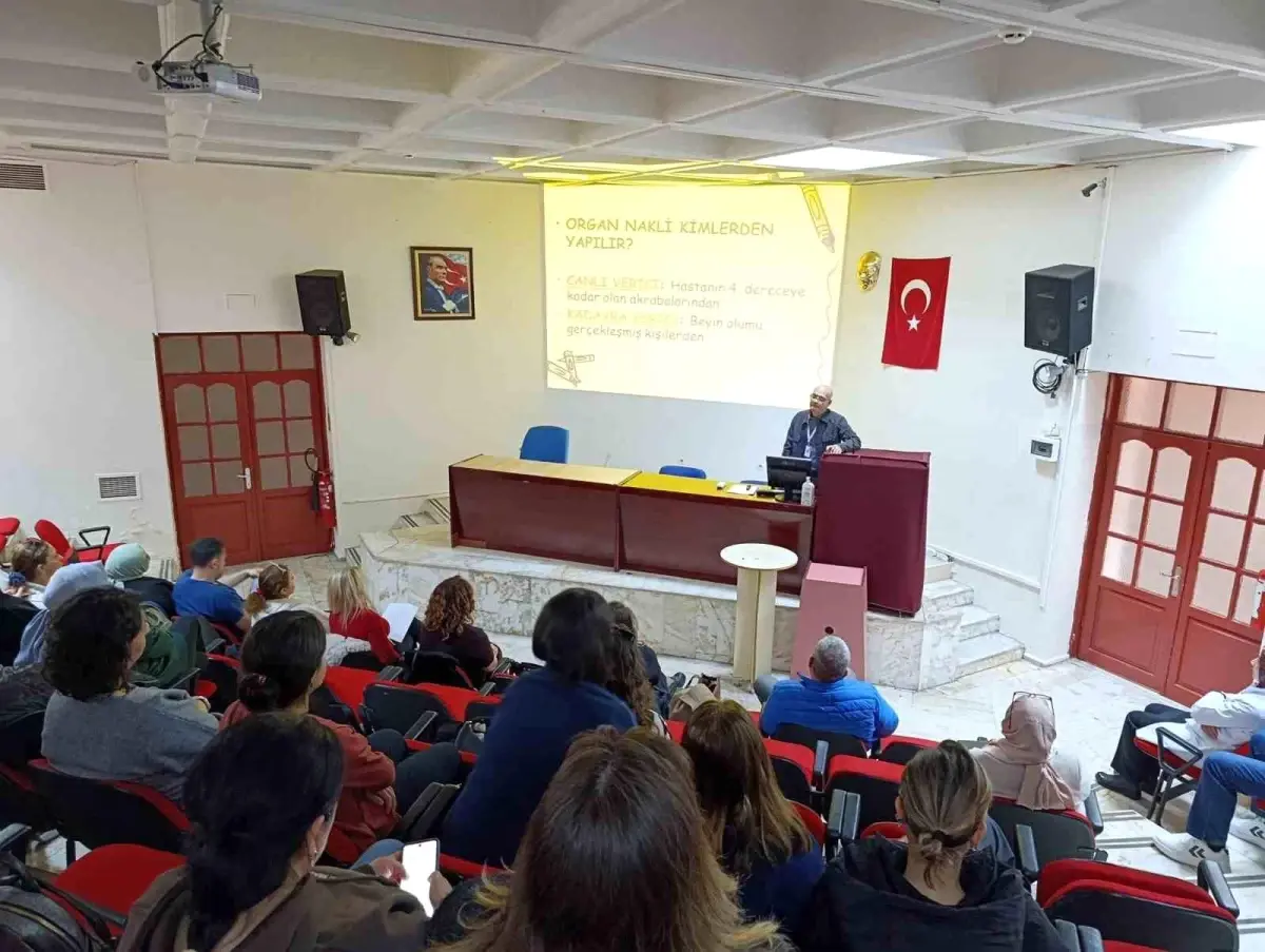 Aydın Devlet Hastanesi'nden Sağlık Çalışanlarına Organ Bağışı Bilinçlendirme Eğitimi