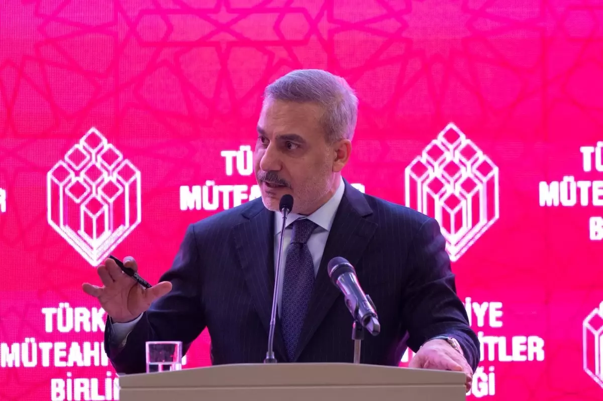 Dışişleri Bakanı Hakan Fidan, Türkiye Müteahhitler Birliği'nin İftar Programında Konuştu