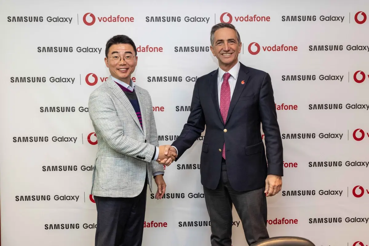 Vodafone ve Samsung, 5G Erişimini Genişletmek İçin 500 Bin Cihaz Hedefiyle Ortaklık Kurdu