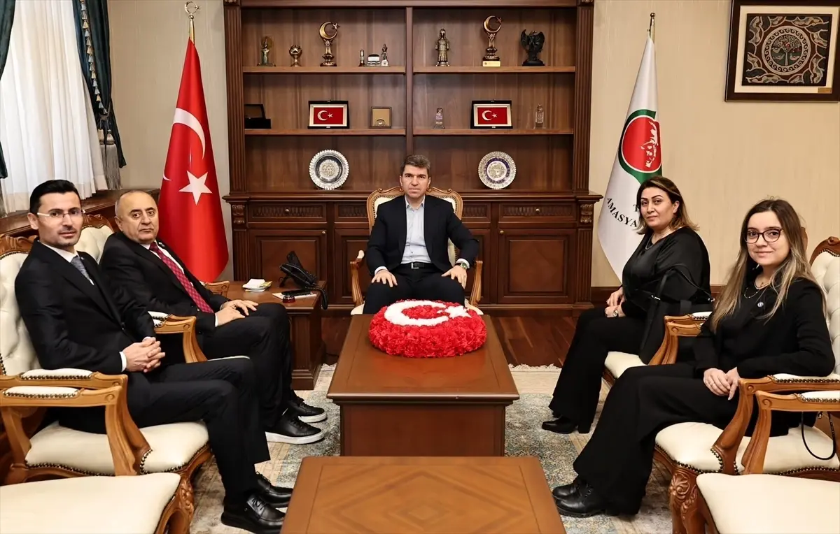 Amasya Valisi Önder Bakan Mali Müşavirler Odası'nda