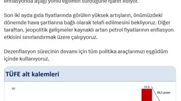 Enflasyon Raporu: Gıda ve Petrol Fiyatlarındaki Son Gelişmeler
