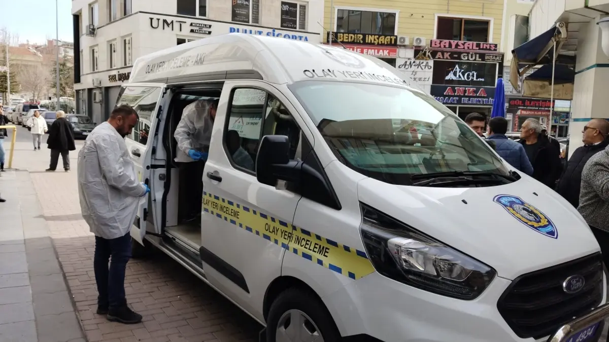 Kırşehir’de silahlı saldırı anı