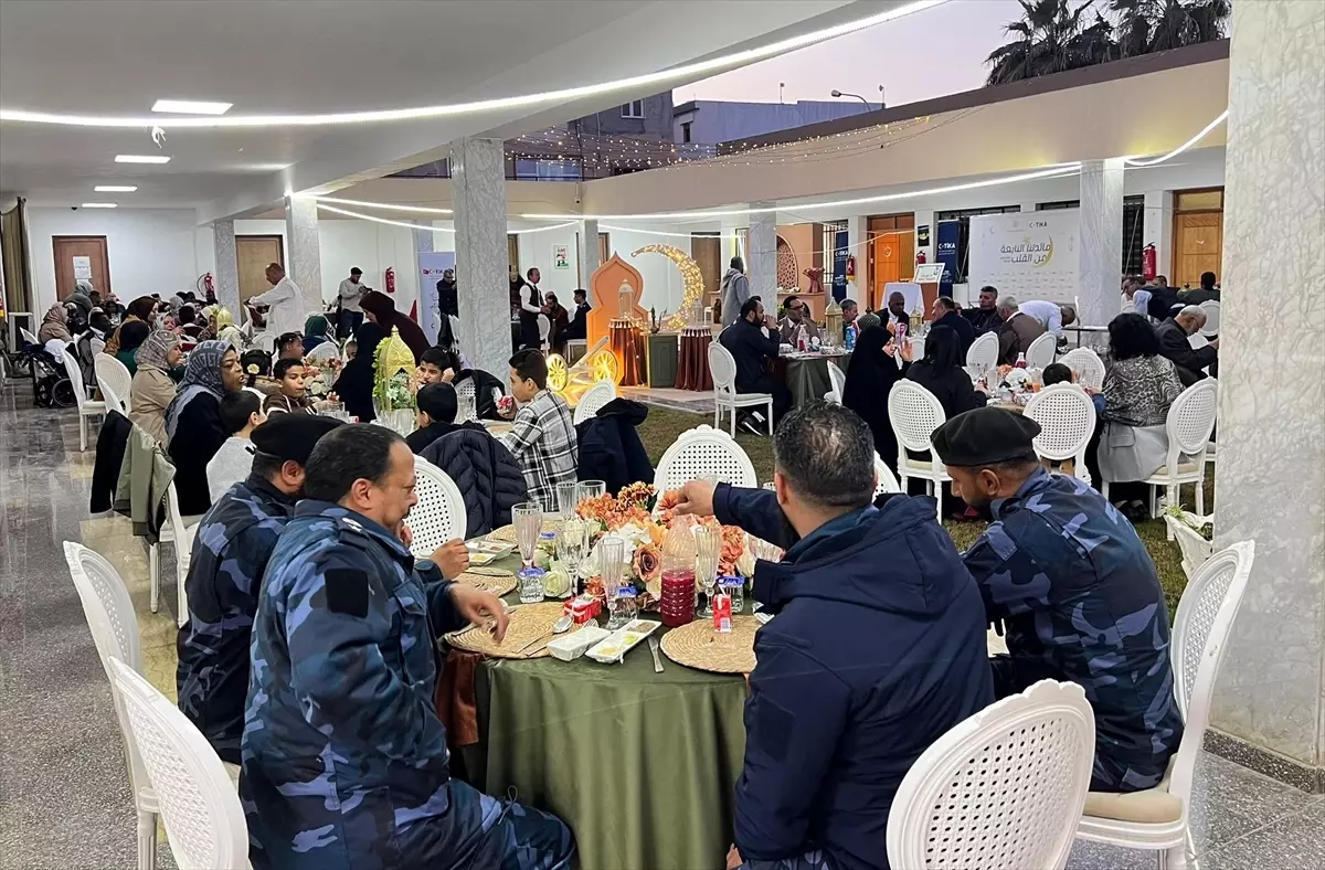 TİKA’nın Trablus’taki Yetim ve Engelli Çocuklara Ramazan İftarı