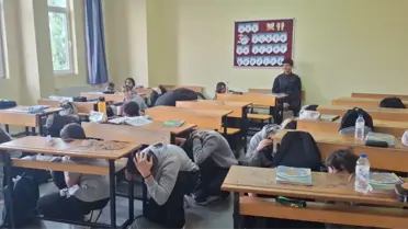 Datça’da Deprem Haftası Kapsamında Gerçek Zamanlı Tatbikat Gerçekleştirildi