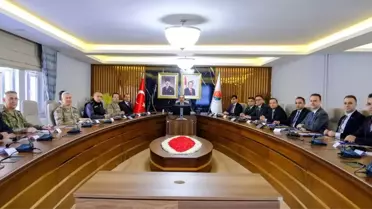 Şırnak'ta Asayiş Koordinasyonu: Vali Ekici'nin Güvenlik Toplantısı