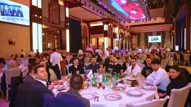 Bakü'de Uluslararası Demokratlar Birliği'nin Ramazan Iftar Etkinliği