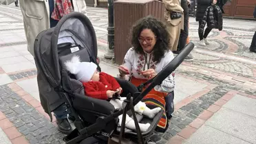 Edirne'de Baba Marta Şenliği Renkli Marteniçka Bileklikleriyle Coştu