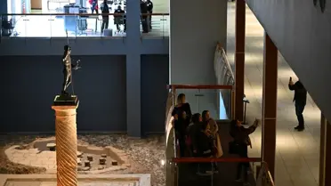 Gaziantep’te Mars Heykeli İçin Yeni Seyir Platformu Açıldı