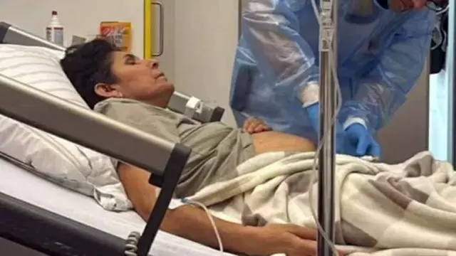 Cansever'in tedavi sürecinde çekilen ek fotoğraf