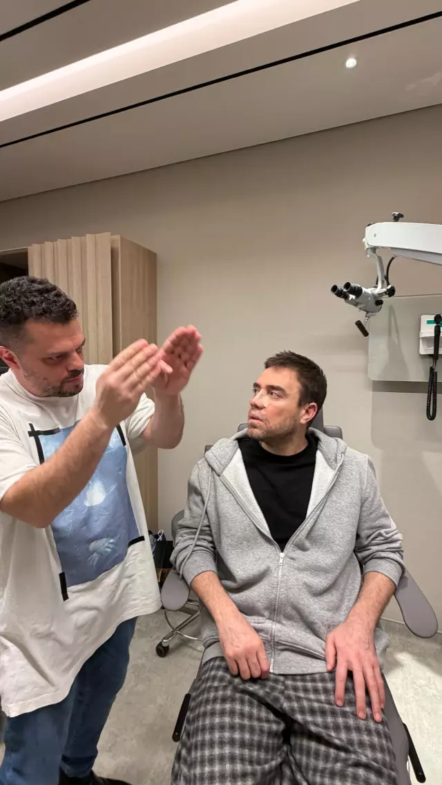 Murat Dalkılıç yeni görünümüyle