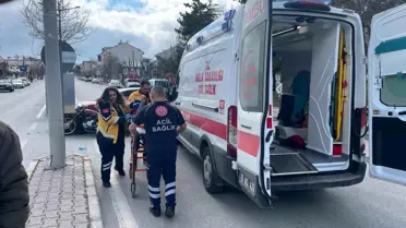 Karaman’da Otomobil ve Motosiklet Çarpıştı: 1 Yaralı