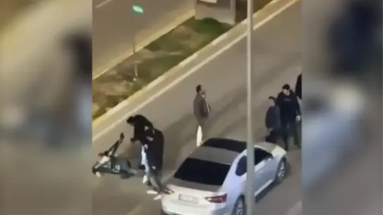 Saldırı anının fotoğrafı