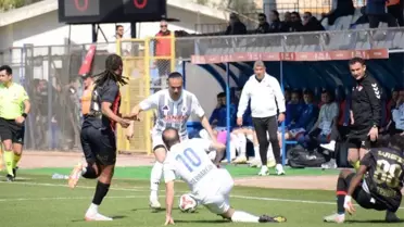 Maçta Fatih Karagümrük'ün gol sevinci