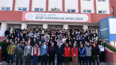 Erzurum’da Genç Sporcularla Deneyim Paylaşımı Etkinliği