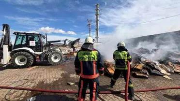 Besni'de Tütün Fabrikasında Çıkan Yangın Kontrol Altına Alındı