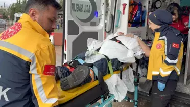 Kazanın gerçekleştiği beton mikseri