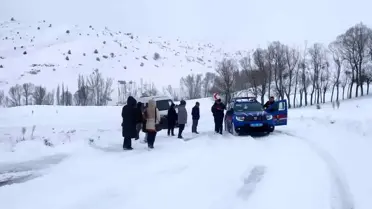 Kar nedeniyle kapanan yollar ve öğretmenler