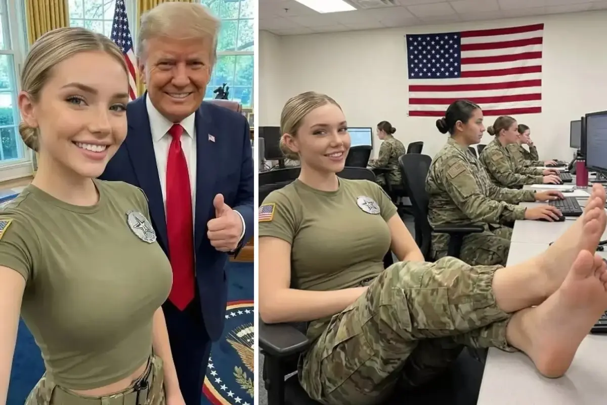 Sosyal Medyada Paylaşılan ABD'li Kadın Komutan Görüntüsü Gerçek Değil, Yapay Zeka Üretimi