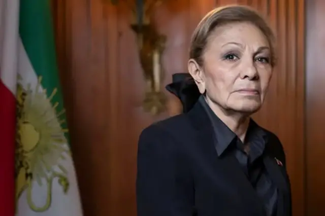 Farah Pehlevi’nin konuşma anı