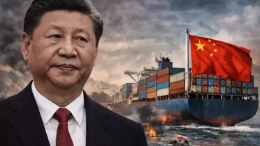 COSCO gemileri limanda bekliyor